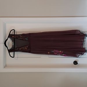 Kimchi blue sheer embroidered dress